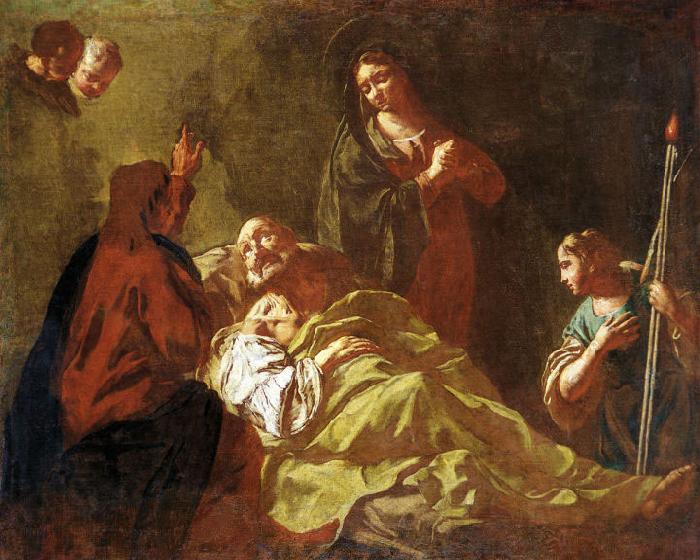 Giovanni Battista Piazzetta Death of Joseph China oil painting art